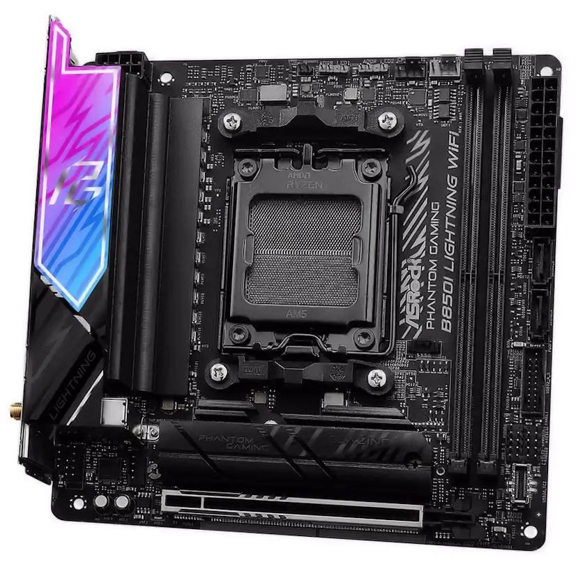 Delicias PC - Montaje Placa Base ASRock B850I Lightning WIFI Delicias