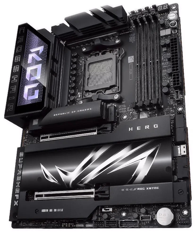 Delicias PC - Montaje Placa Base ASUS ROG CROSSHAIR X870E DARK HERO Delicias